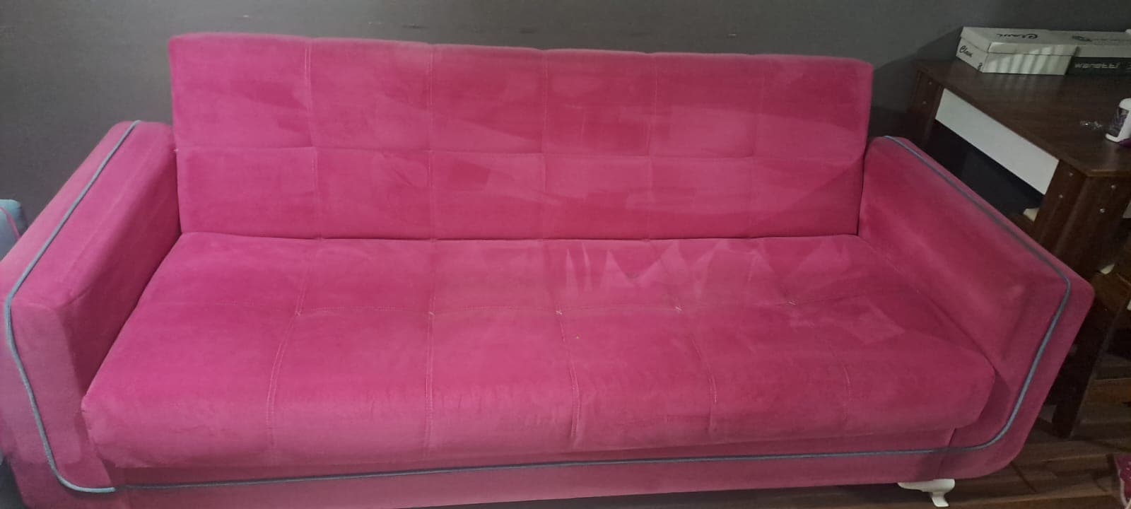 Yatak başlığında noktasal leke çalışması